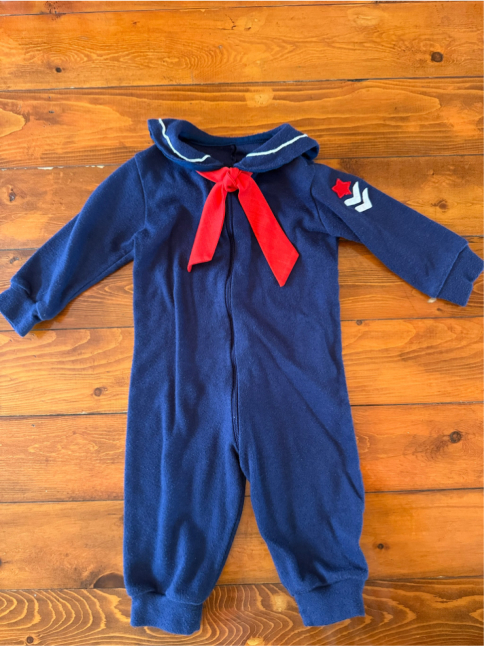Baby Picture Story Sailor Costume One Size Blue Red